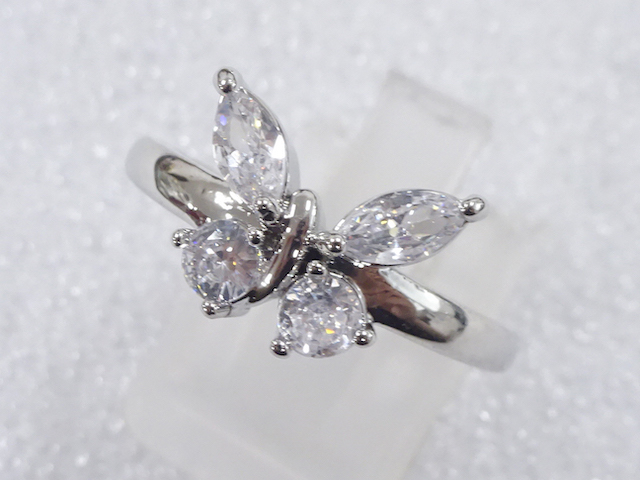 CRYSTAL FASHION RING / JP SIZE 17